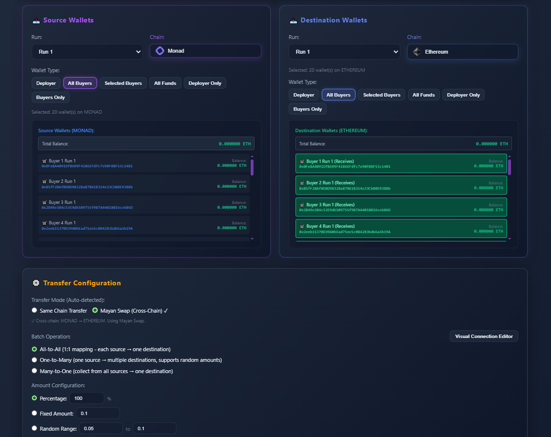 Mayan Protocol Integration