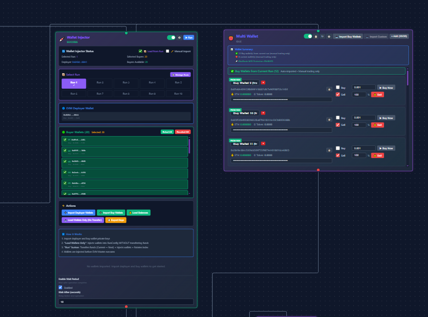 Wallet Injector and Multi Wallet